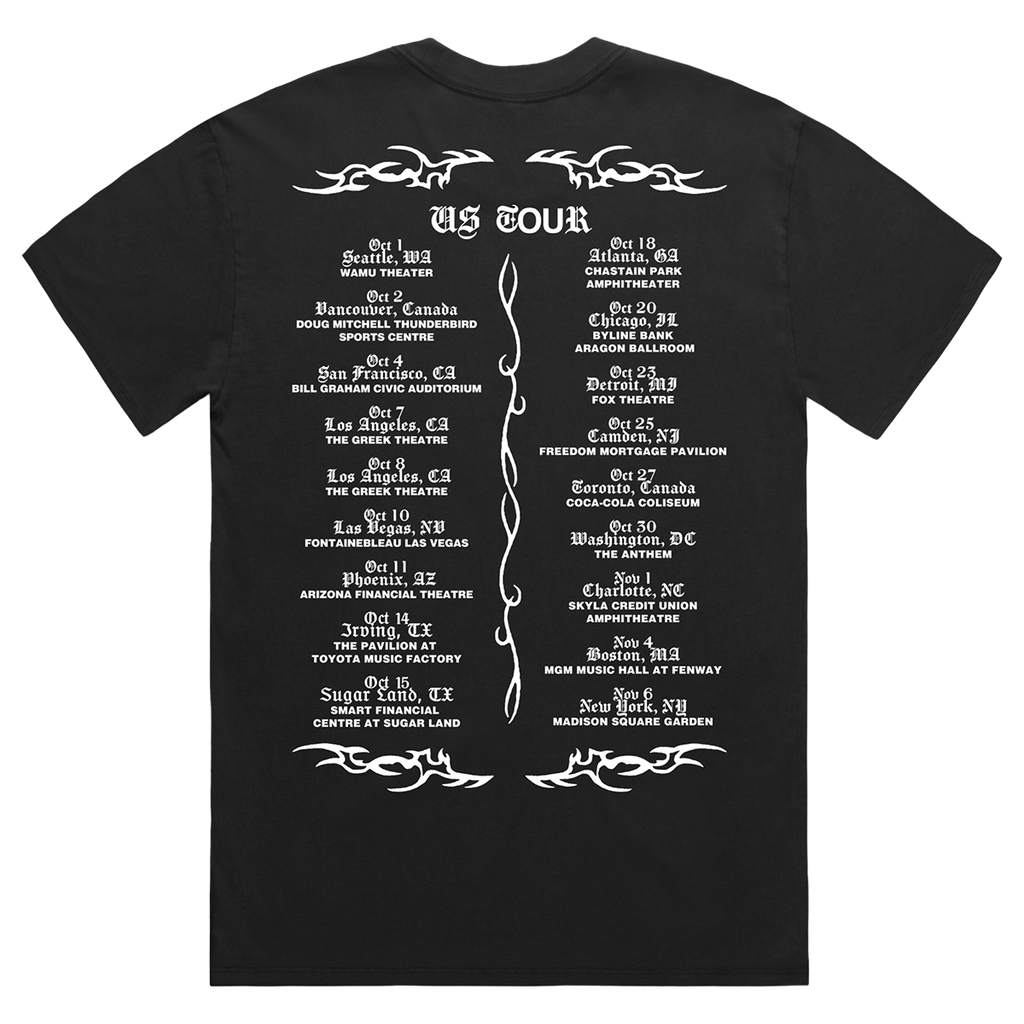 Capsule # 3 Sasha Keable - Snake Tour Tee (Black)